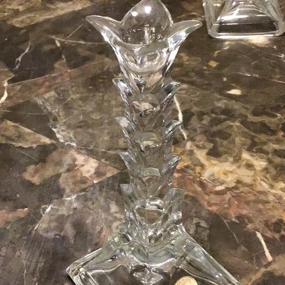 Crystal Glass Candle Sticks - Picture 5 of 6